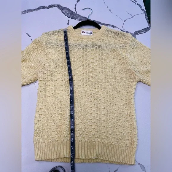 Fire Islander Vintage Short Sleeve Sweater - Picture 2 of 6